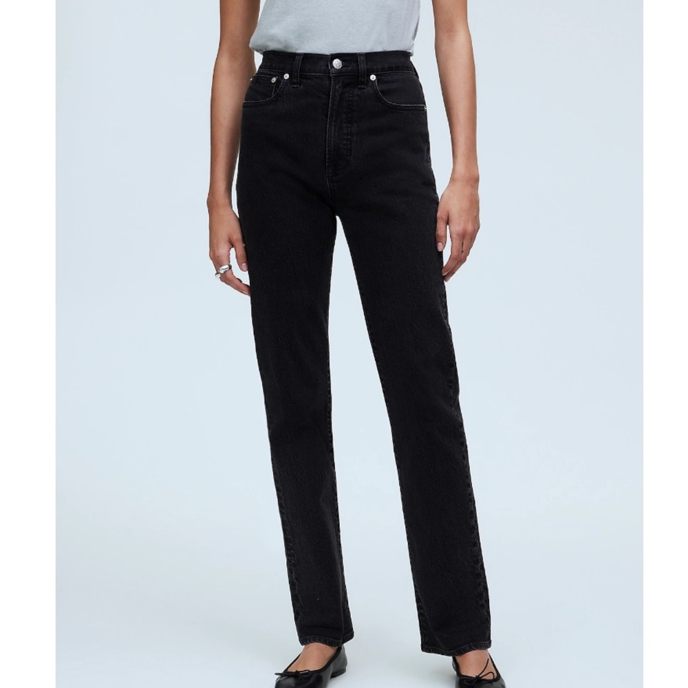 Madewell The '90s Straight Jean - Picture 1 of 6